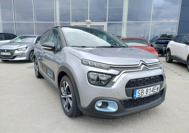 Citroen C3 cena 77900 przebieg: 5561, rok produkcji 2022 z Osieczna małe 172